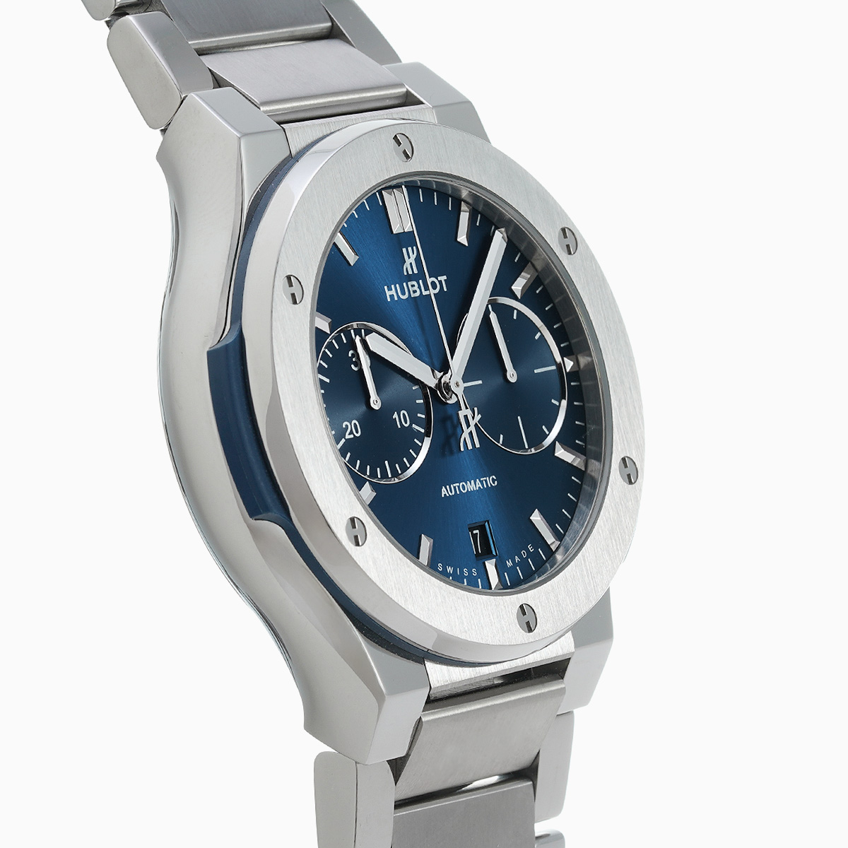 ウブロ HUBLOT 520.NX.7170.NX ブルー メンズ 腕時計