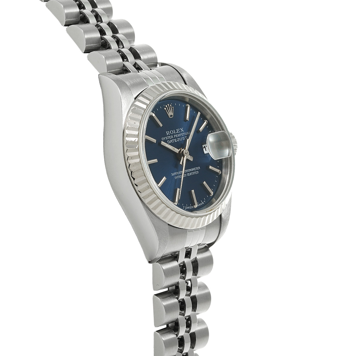 ロレックス / ROLEX デイトジャスト 69174 ブルー レディース 時計 【中古】【wristwatch】