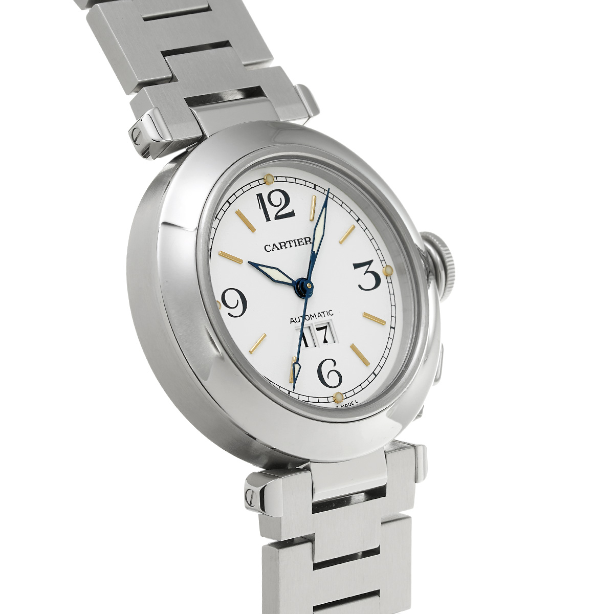パシャC ビッグデイト Ref.W31044M7 品 メンズ 腕時計