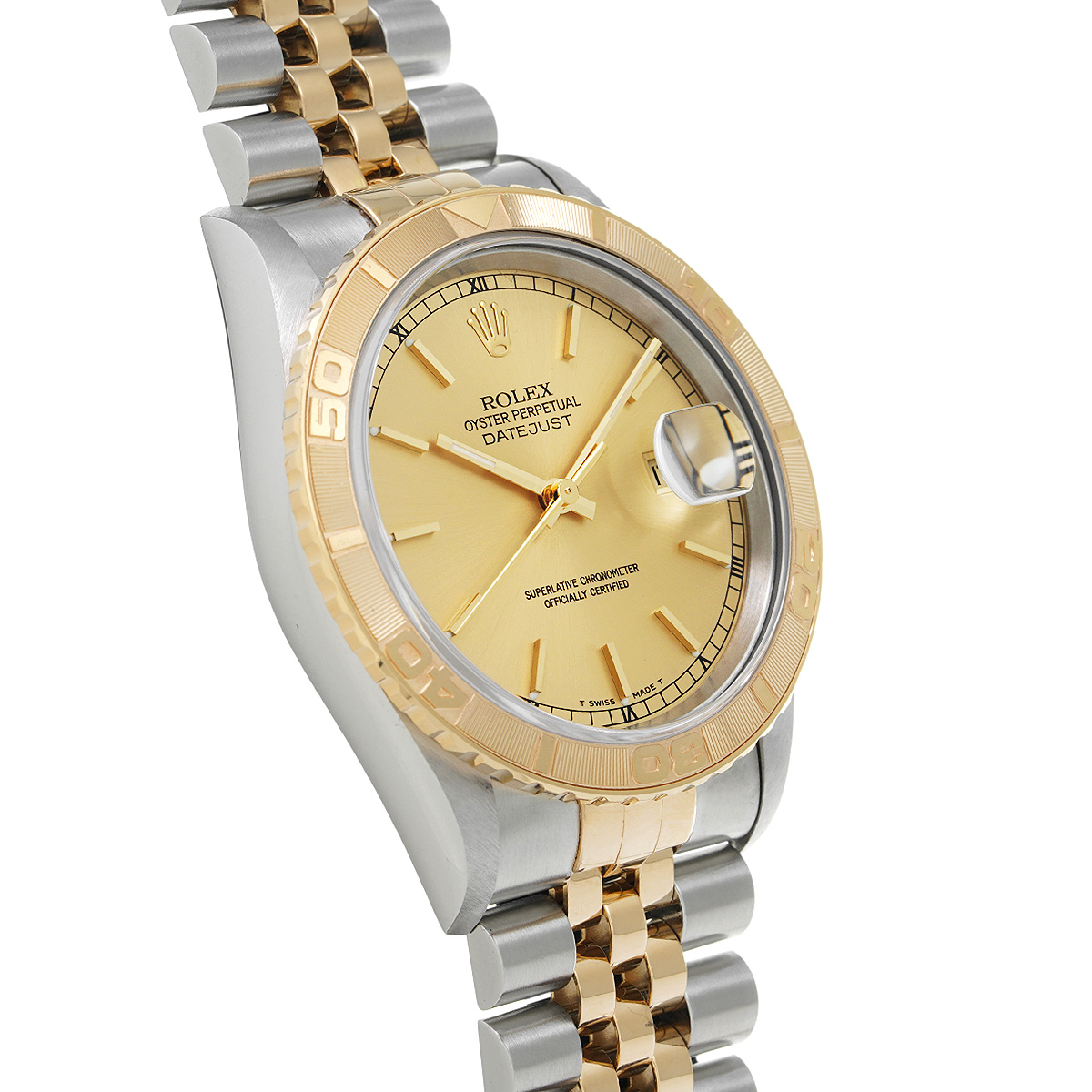 ロレックス / ROLEX デイトジャスト サンダーバード 16263 シャンパン メンズ 時計 【中古】【wristwatch】