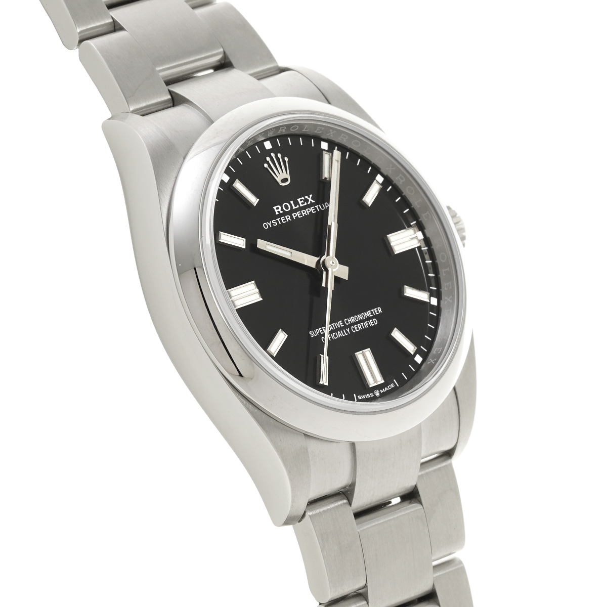 ロレックス / ROLEX オイスターパーペチュアル 36 126000 ブライトブラック メンズ 時計 【中古】【wristwatch】