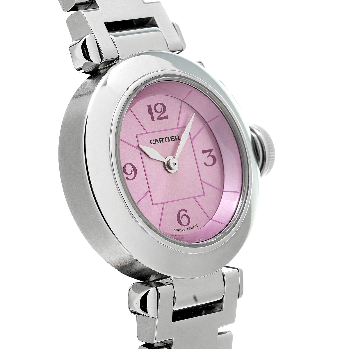 カルティエ / CARTIER ミスパシャ 1stアニバーサリー W3140023 ピンク レディース 時計 【中古】【wristwatch】