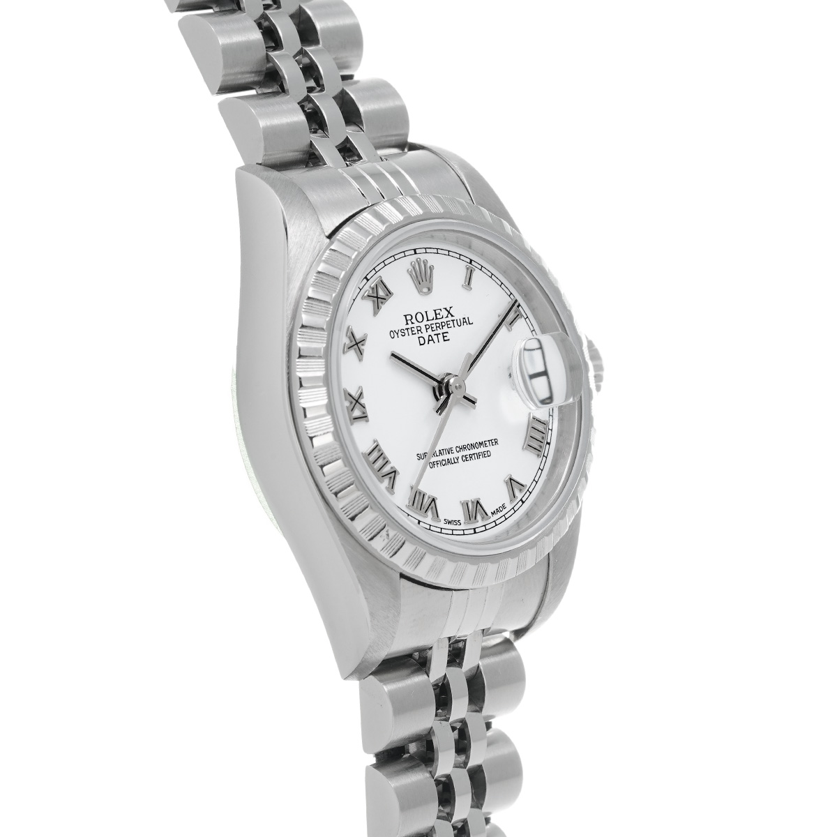 ロレックス ROLEX 79240 Y番(2003年頃製造) ホワイト レディース 腕時計