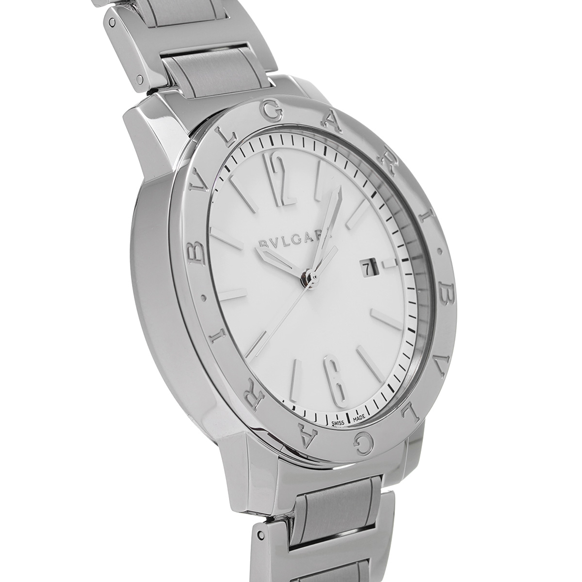 ブルガリ / BVLGARI ブルガリブルガリ BB41WSSD ホワイト メンズ 時計 【中古】【wristwatch】