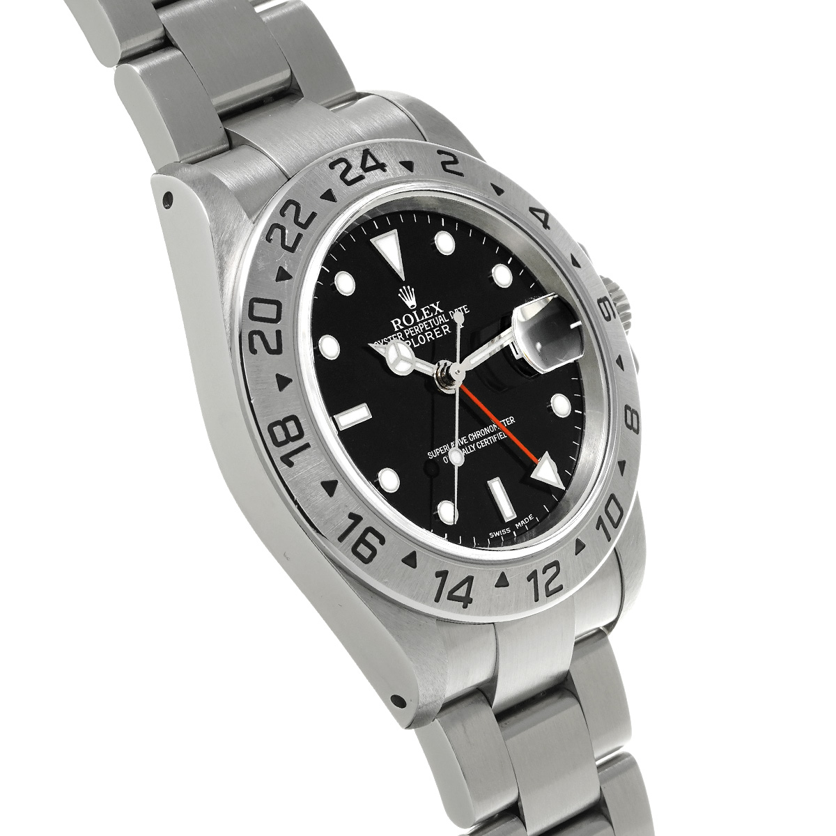 ロレックス ROLEX 16570 P番(2001年頃製造) ブラック メンズ 腕時計