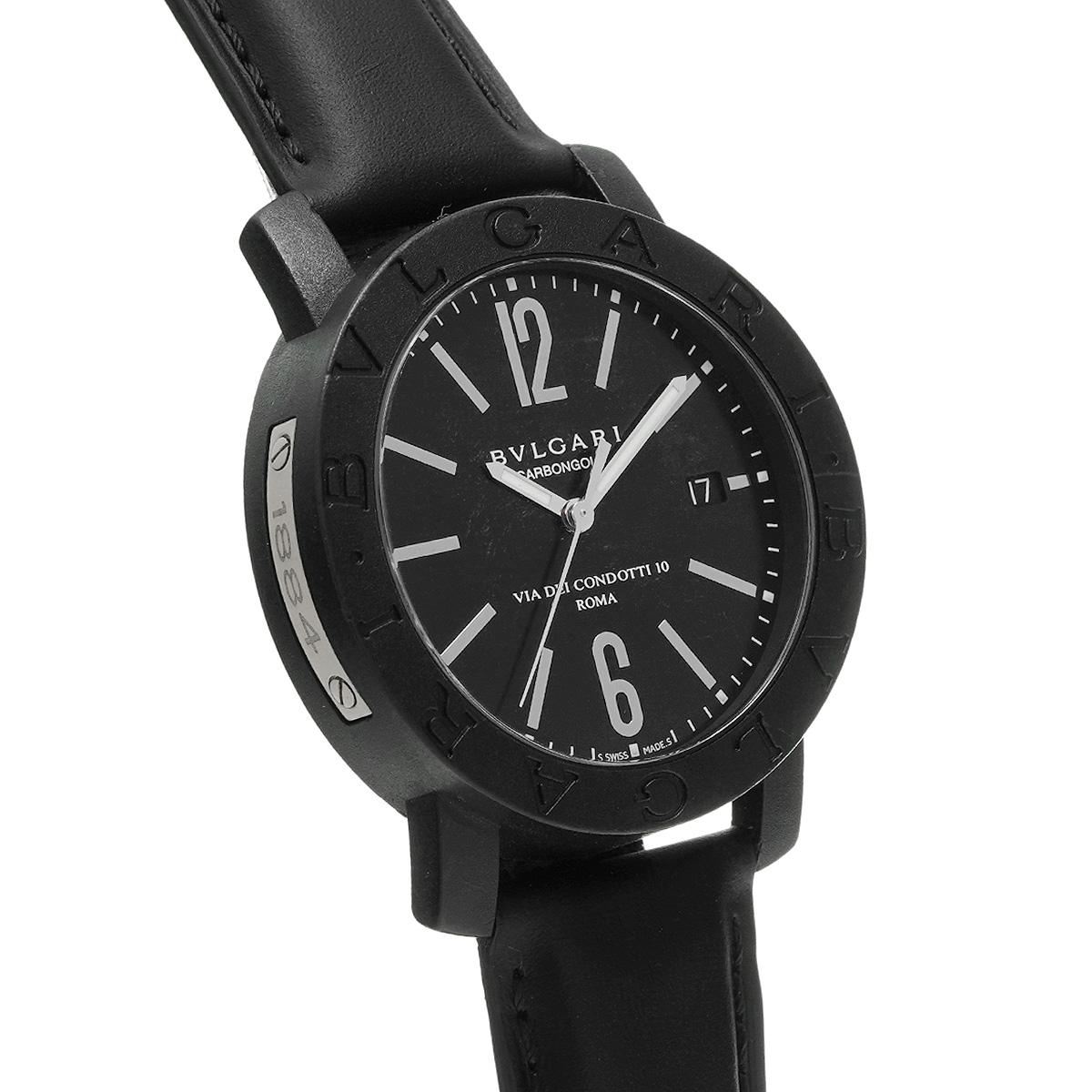 ブルガリ BVLGARI BB40CL ブラック メンズ 腕時計