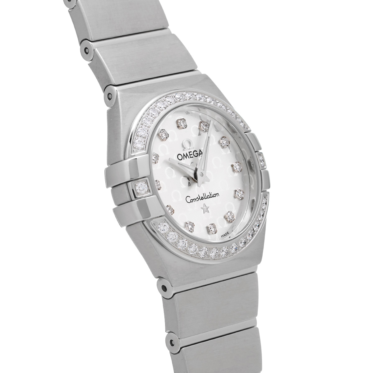 オメガ レディス コンステレーション シルバー クォーツ 腕時計ホワイト