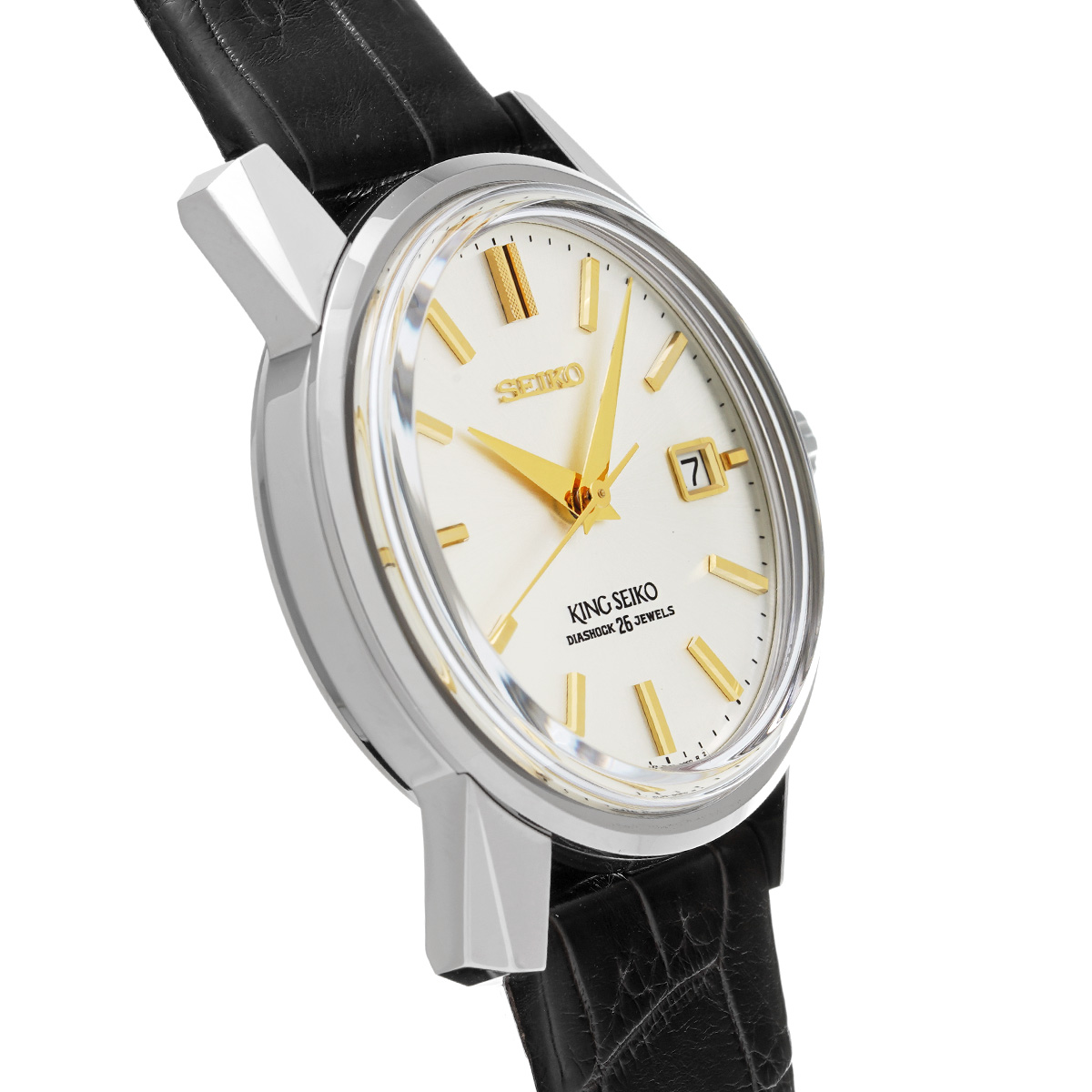 セイコー キングセイコー メカニカル SDKA003 シャンパンシルバー メンズ 時計 【中古】【wristwatch】