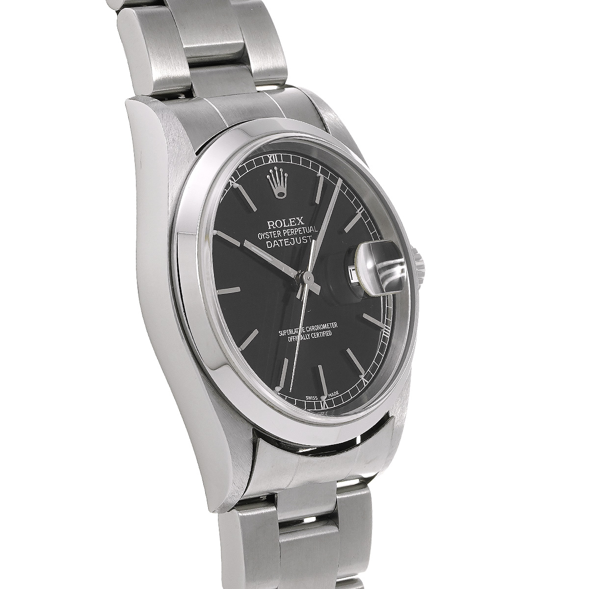 ロレックス ROLEX 16200 P番(2000年頃製造) ホワイト メンズ 腕時計