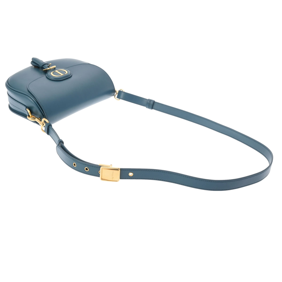 ディオール Dior M9319UMOL レディース ショルダーバッグ ブルー /ゴールド金具 ボックスカーフスキン