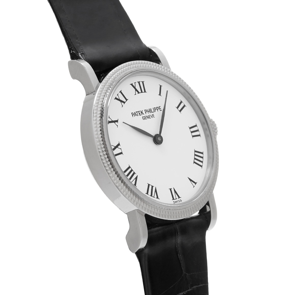 パテック フィリップ カラトラバ 4809G-001 ホワイト レディース 時計 【中古】【wristwatch】