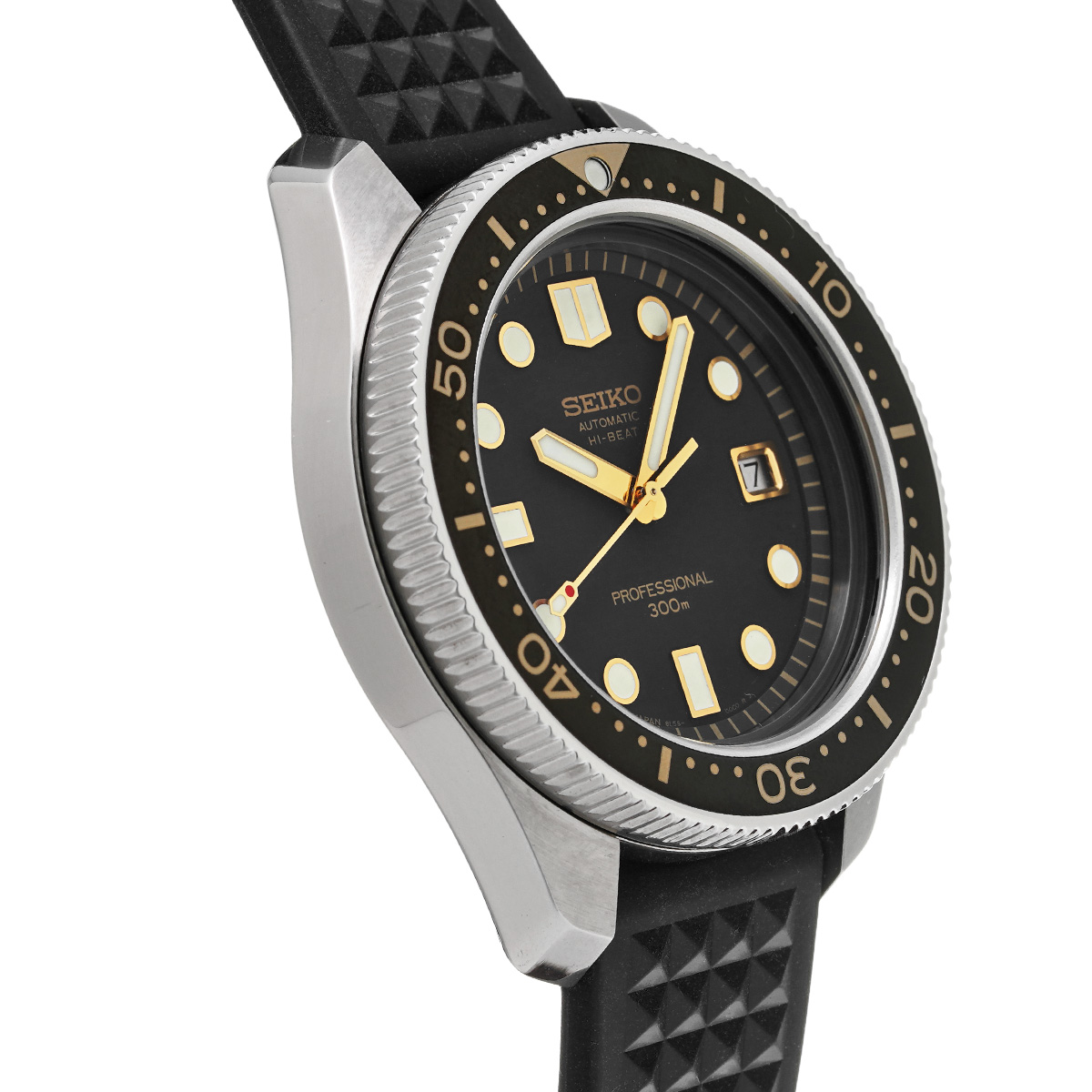 セイコー プロスペックス 1968メカニカルダイバーズ 復刻デザイン SBEX007 ブラック メンズ 時計 【中古】【wristwatch】