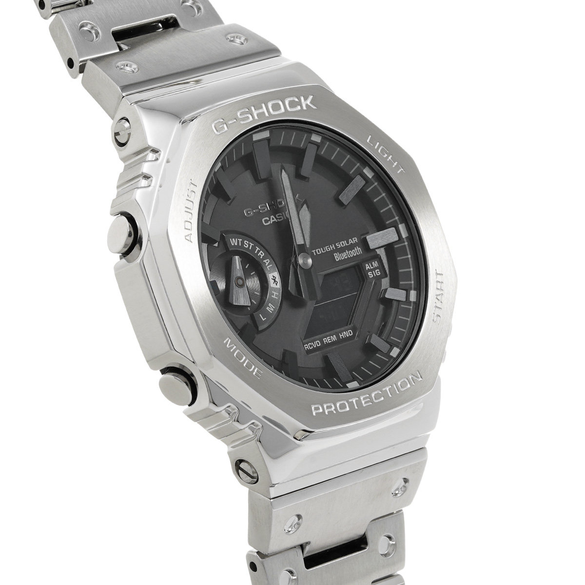 カシオ G-SHOCK GM-B2100シリーズ フルメタル GM-B2100D-1AJF ブラック メンズ 時計 【中古】【wristwatch】