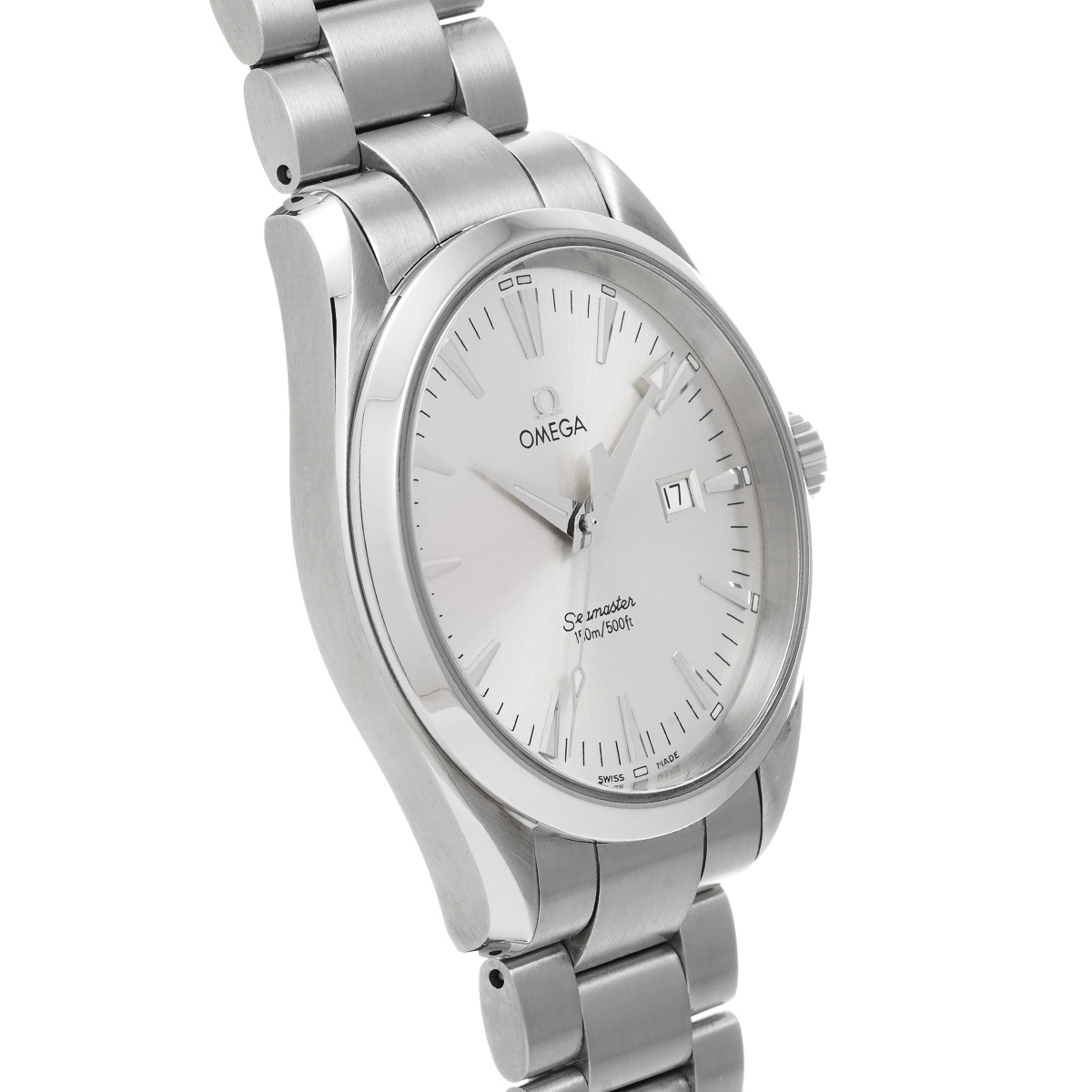 オメガ シーマスター アクアテラ2517.30 メンズ クオーツ腕時計 オメガ シーマスター アクアテラ クォーツ 2517.30 シルバー