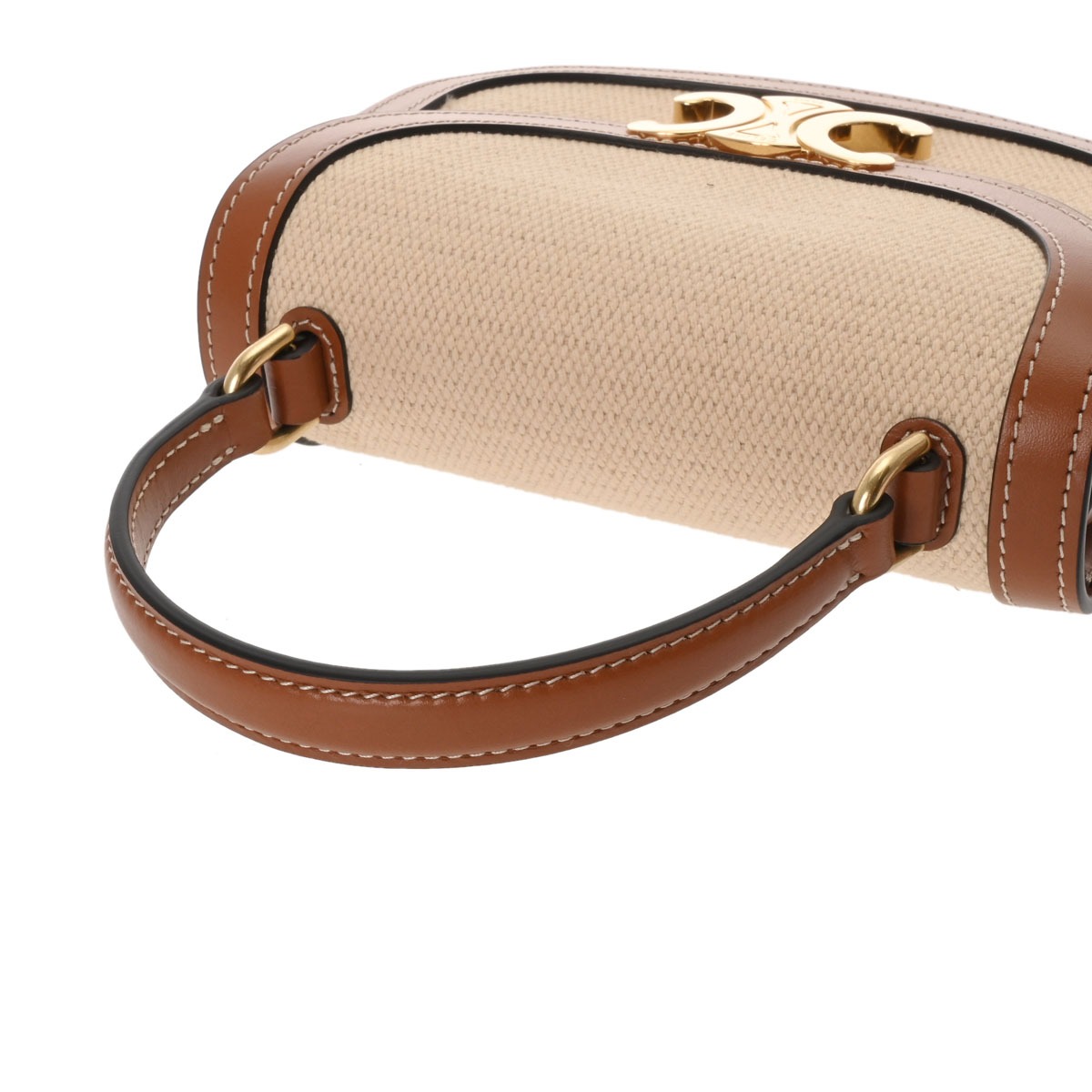 セリーヌ ミニ ブザス クレア タン 10K502FA3 トリオンフ