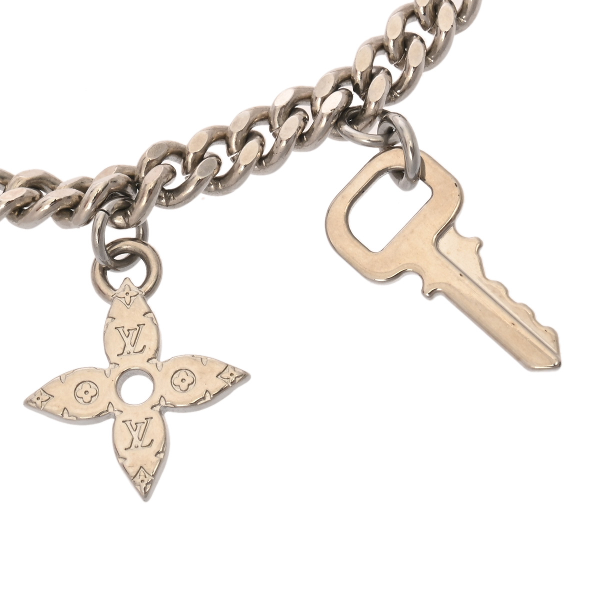 ルイヴィトン M00509 ブラスレ MNG　パドロック ブレスレット シルバー ルイヴィトン M00509 ブラスレ MNG パドロック ブレスレット