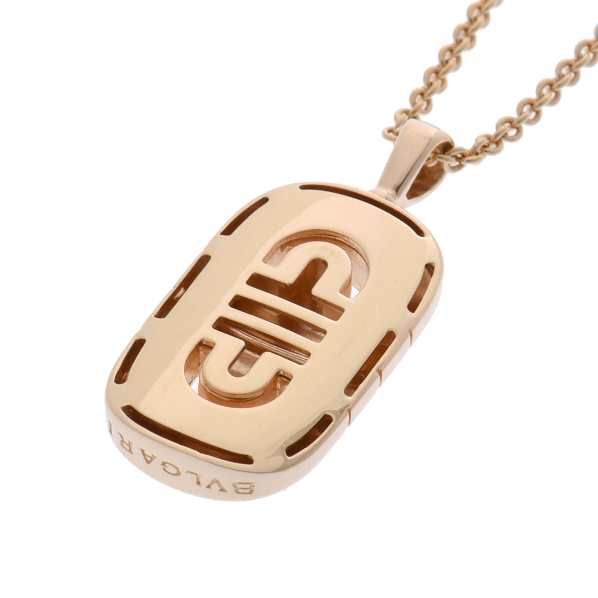 ブルガリ パレンテシ ネックレス ゴールド K18イエローゴールド ブルガリ パレンテシ ネックレス ゴールド K18イエローゴールド