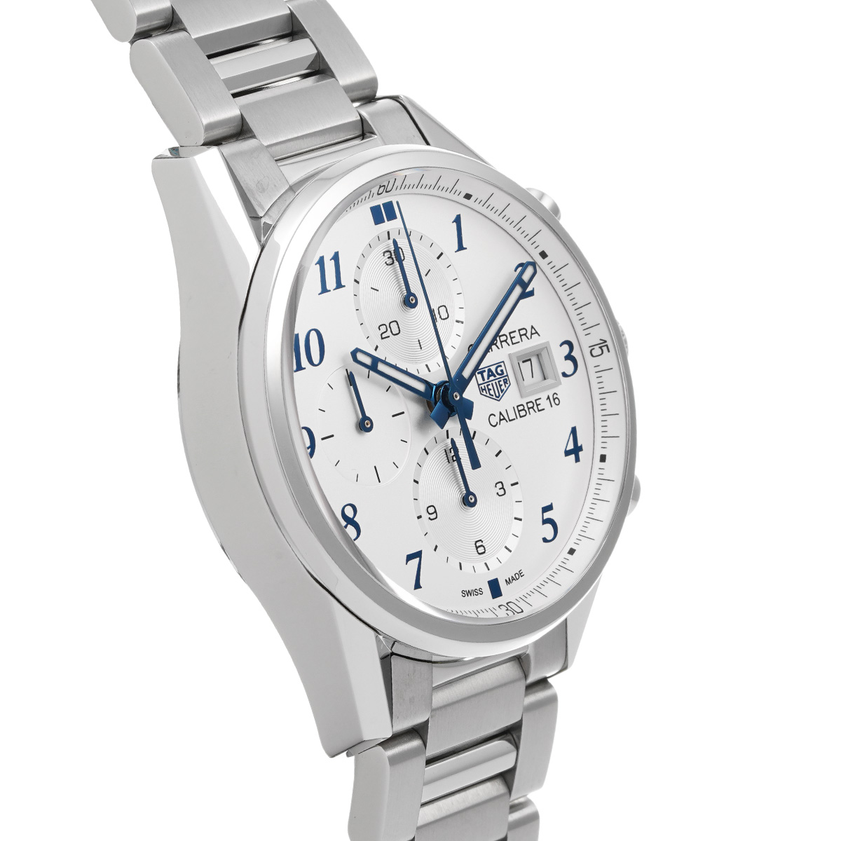 タグ ホイヤー カレラ キャリバー16 クロノグラフ ブルーエディション