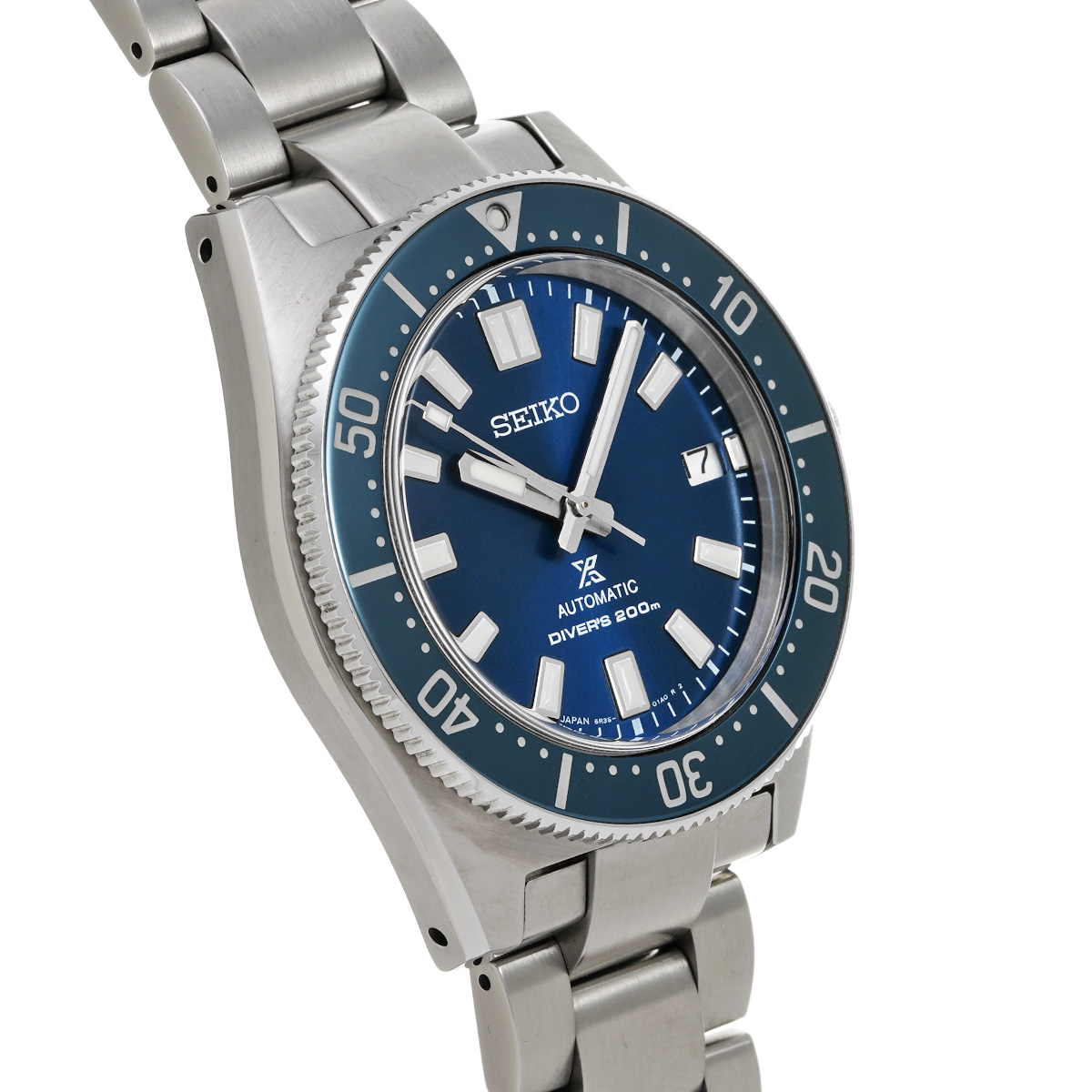 セイコー プロスペックス SBDC163 ブルー メンズ 時計 【中古