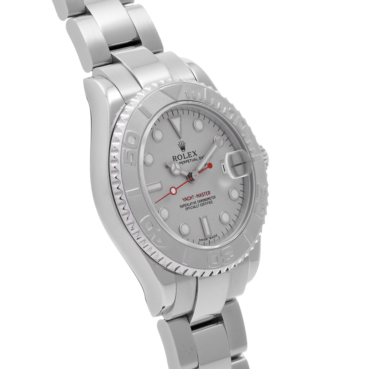 マッキーです 168622 シルバー ROLEX（ロレックス）ヨットマスター 中古