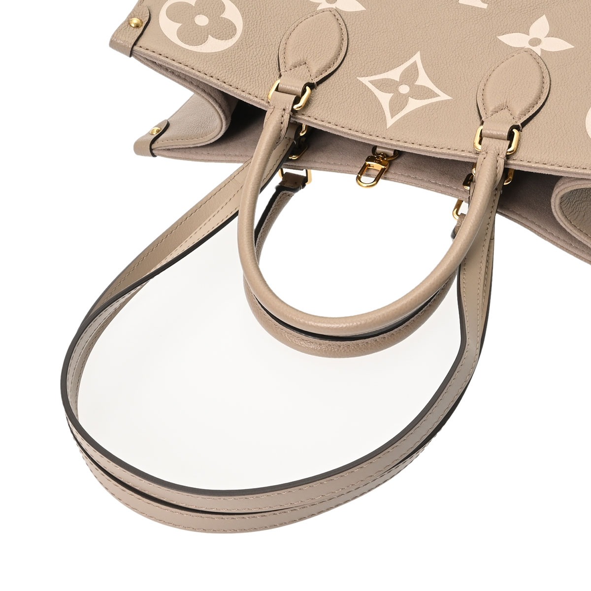 ルイ ヴィトン バイカラーモノグラムアンプラント オンザゴー MM