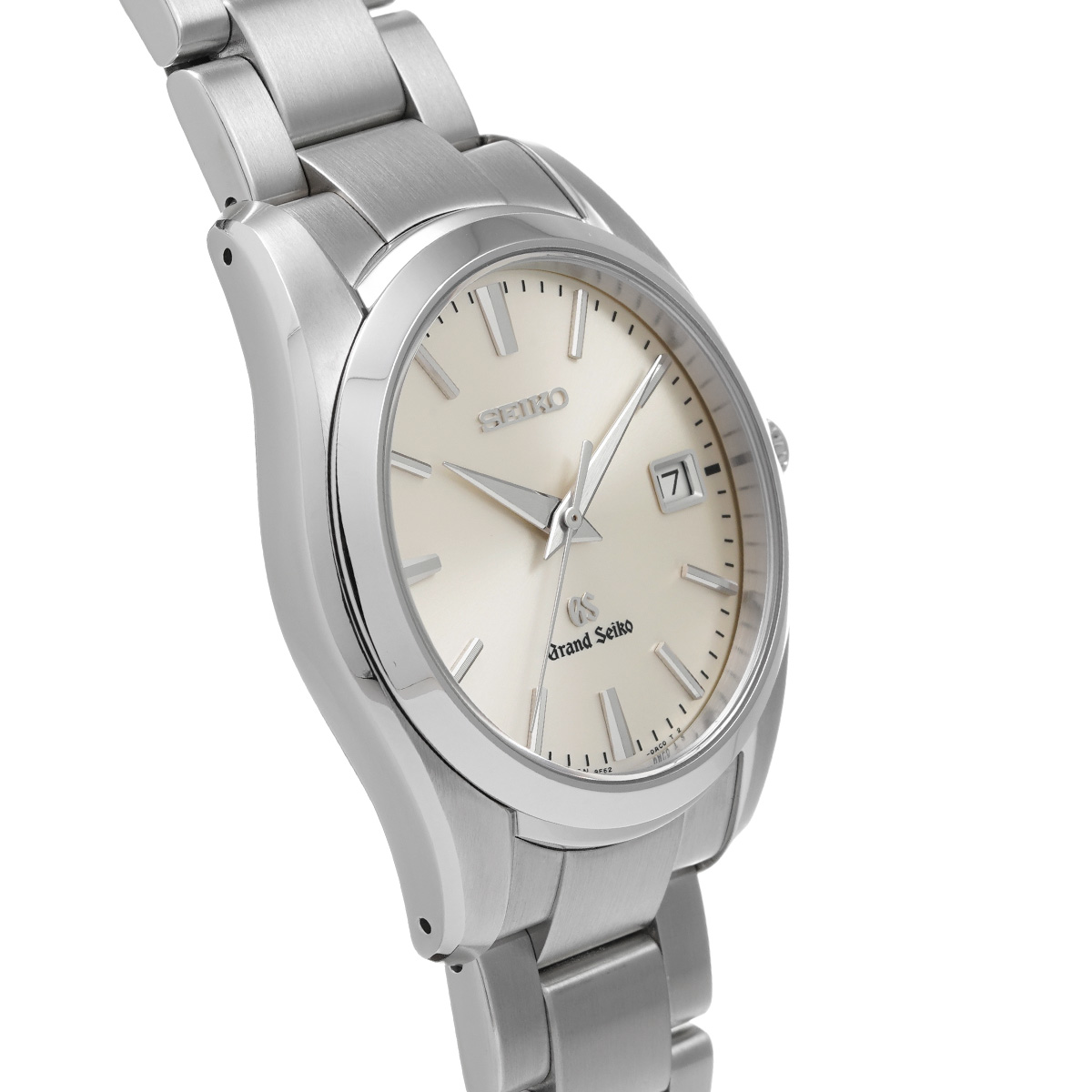 【GrandSeiko】グランドセイコー時計 SBGX063 シルバー☆極美品☆ グランドセイコー SBGX063 シルバー 9Fクォーツ 2018年 - 腕時計