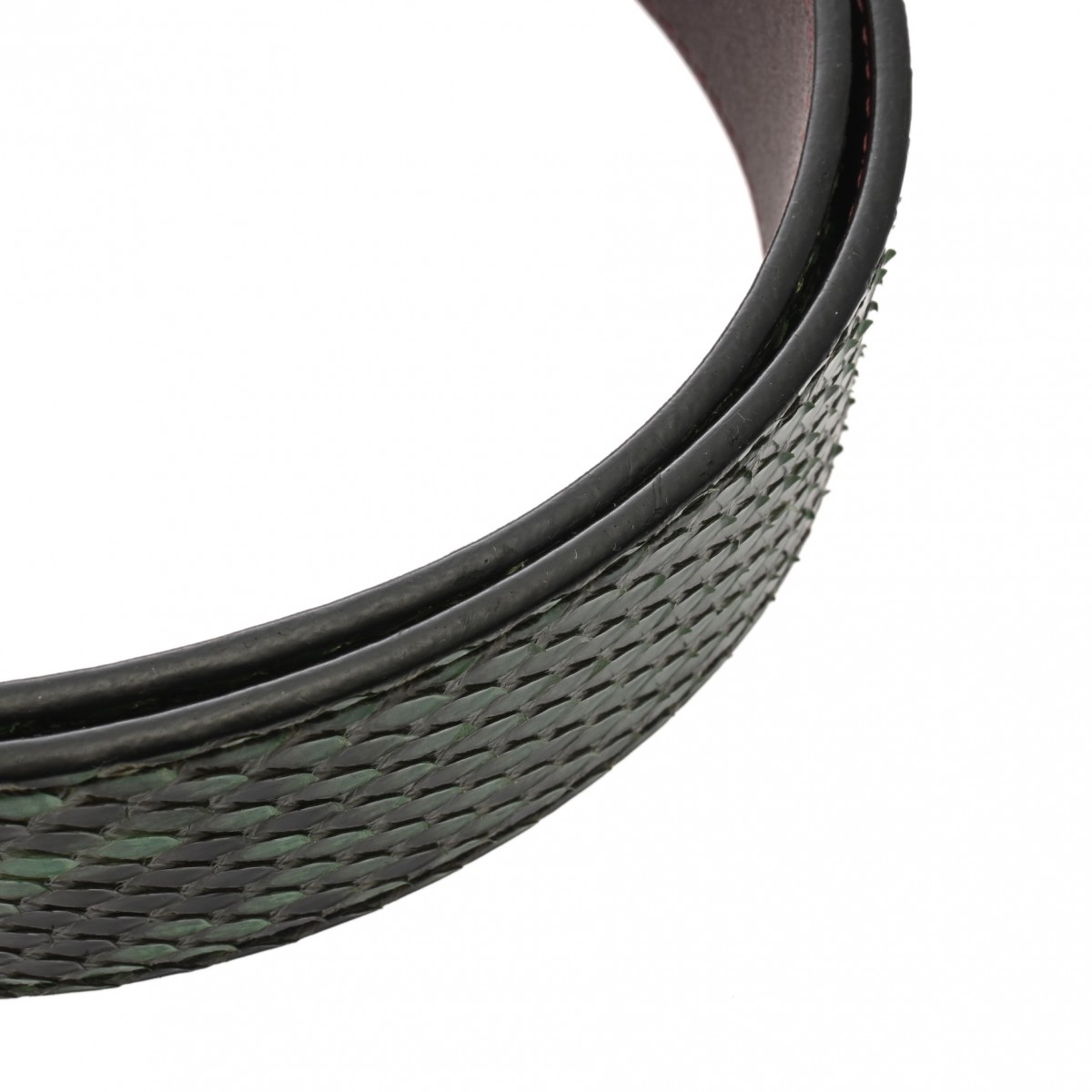 LOUIS VUITTON - ルイヴィトン LOUIS VUITTON ショルダーストラップ パイソン グリーン 美品 ルイ ヴィトン ショルダーストラップ グリーン パイソン ユニ