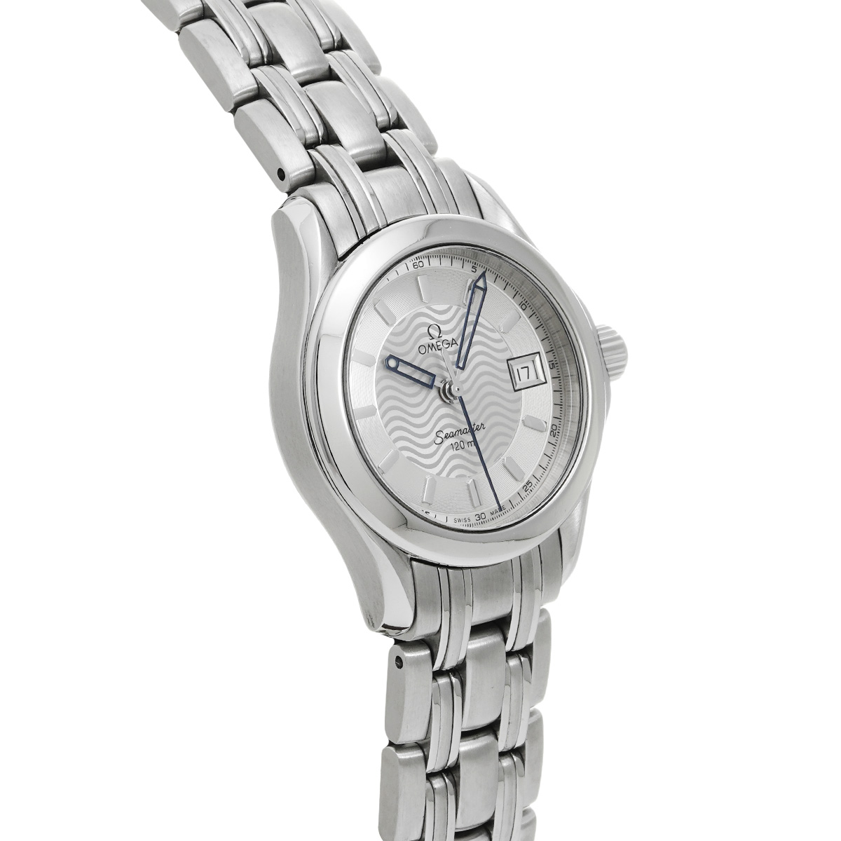 オメガ シーマスター 120 クォーツ 2581.31 シルバー レディース 時計