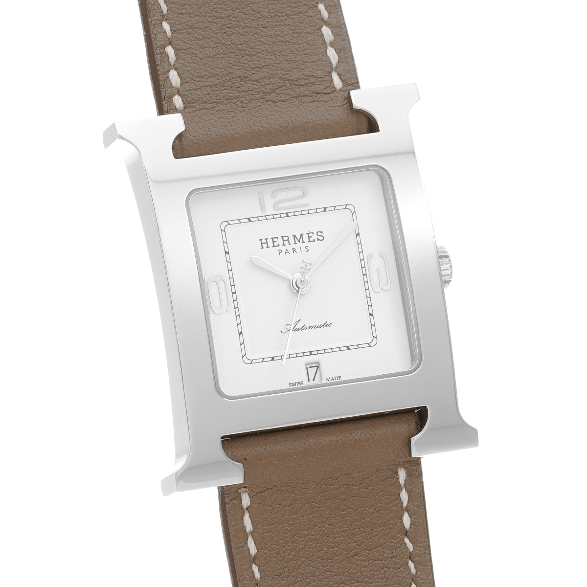 エルメス　Hウォッチ　ケース エルメスの名作「Hウォッチ」がグレーチタンのケースを纏って新