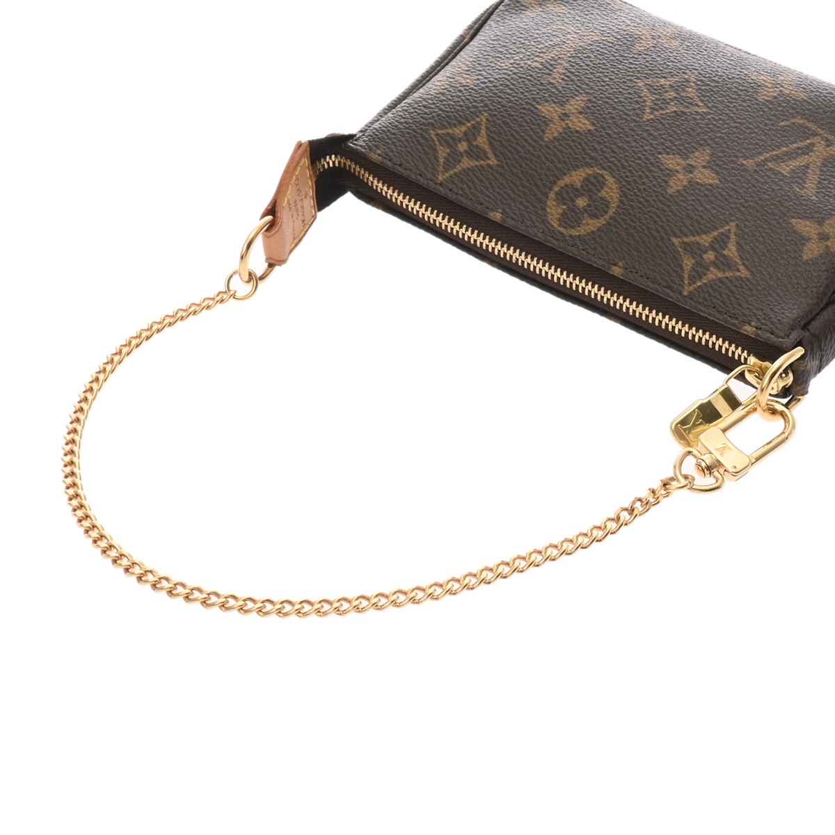 ルイ ヴィトン モノグラム ミニポシェットアクセソワール ブラウン