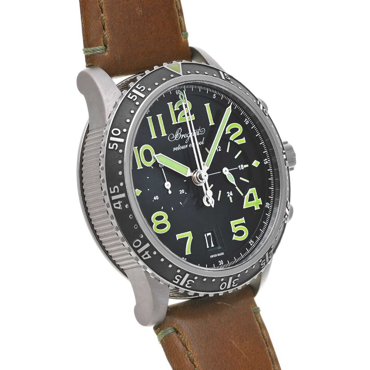 ブレゲ タイプXXI リミテッド 3815TI/HM/3ZU ブラック メンズ