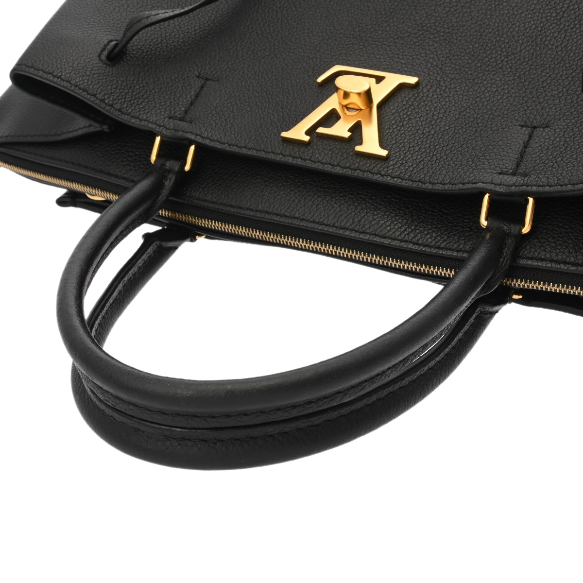 ルイ ヴィトン ロックミート 2WAY クレーム M54569 カーフレザー