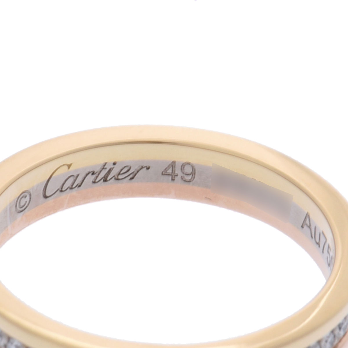 チャミ　Cartier カルティエ ヴァンドーム リング 49号 名東】ヴァンドーム ルイ カルティエ ウェディングリング 幅2.5