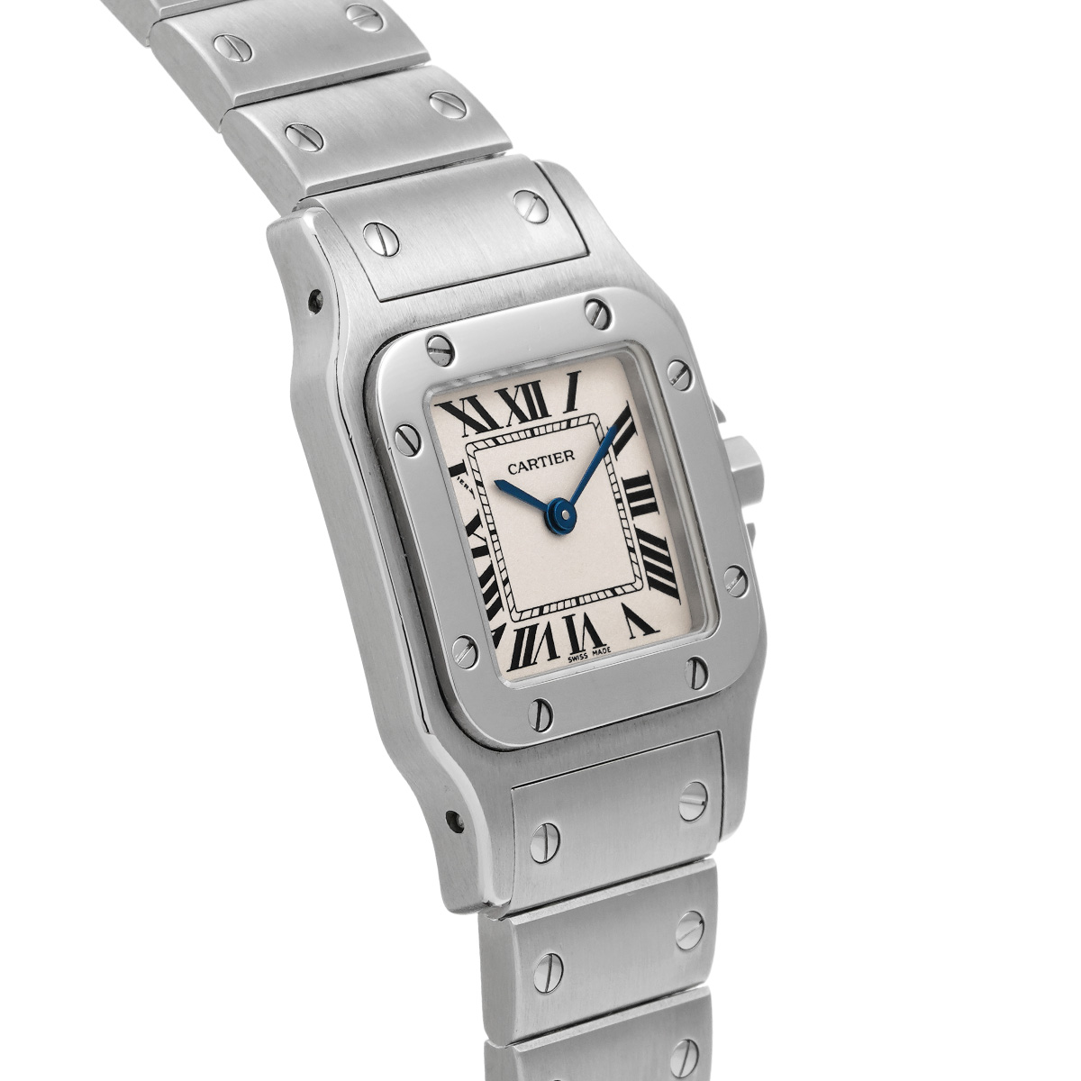 本日限定価格☆美品☆カルティエ W20056D6 サントスガルベ 腕時計 カルティエ サントスガルベ SM W20056D6 シルバー レディース