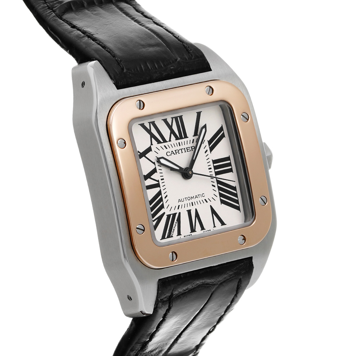 AIG　カルティエ CARTIER W20107X7 CARTIER/カルティエ】 W20107X7 サントス 100MM 腕時計