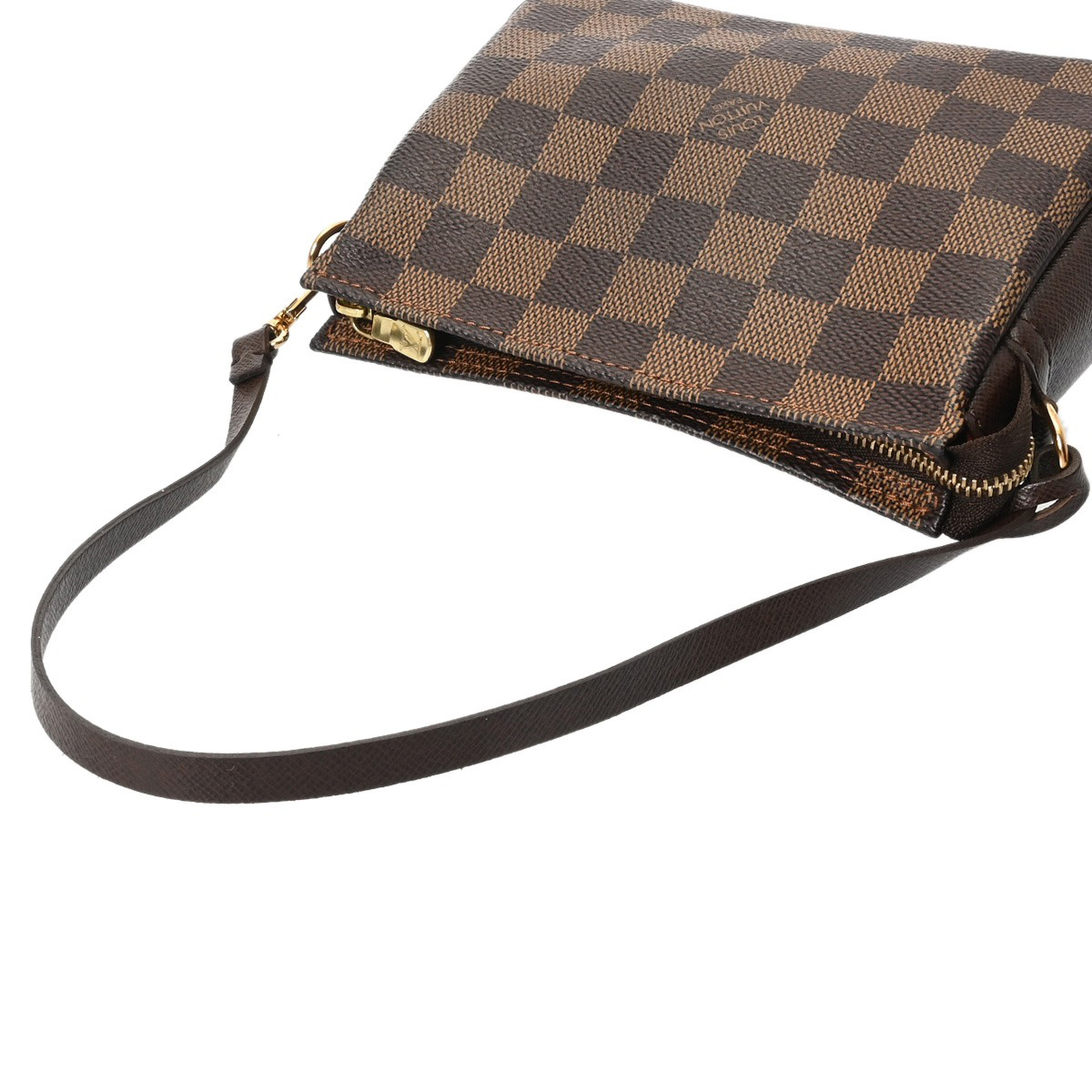 ルイヴィトン Louis Vuitton ダミエ トゥルース メイクアップ N51982 ポーチ バッグ ハンドバッグ レディース 中古 ルイ・ヴィトン LOUIS VUITTON トゥルース・メイクアップ N51982