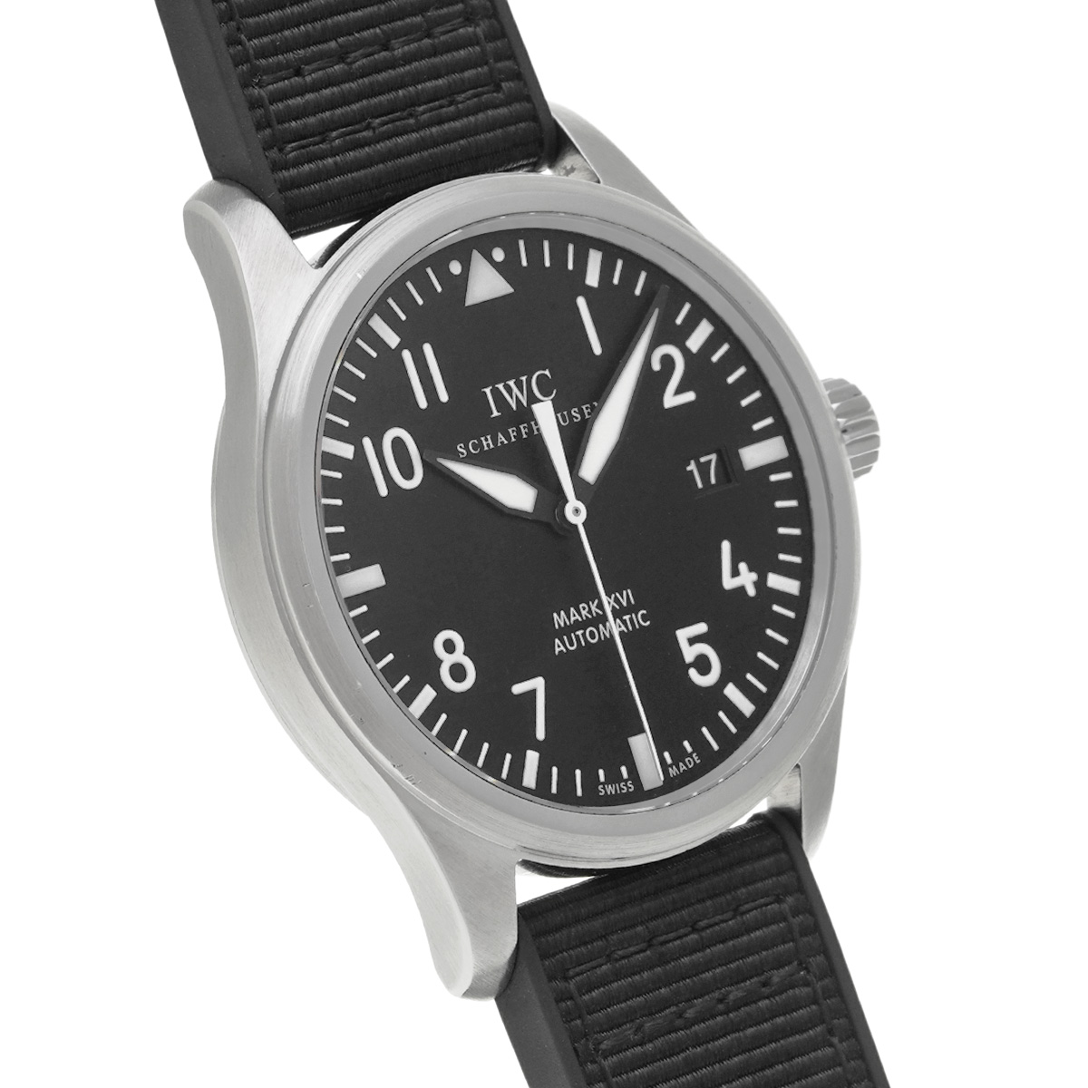 IWC パイロットウォッチ マーク XVI IW325501 ブラック メンズ