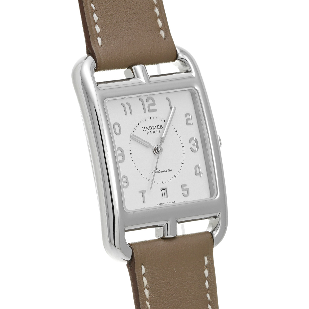 エルメス ケープコッド CC1.710a ホワイト ユニセックス 時計