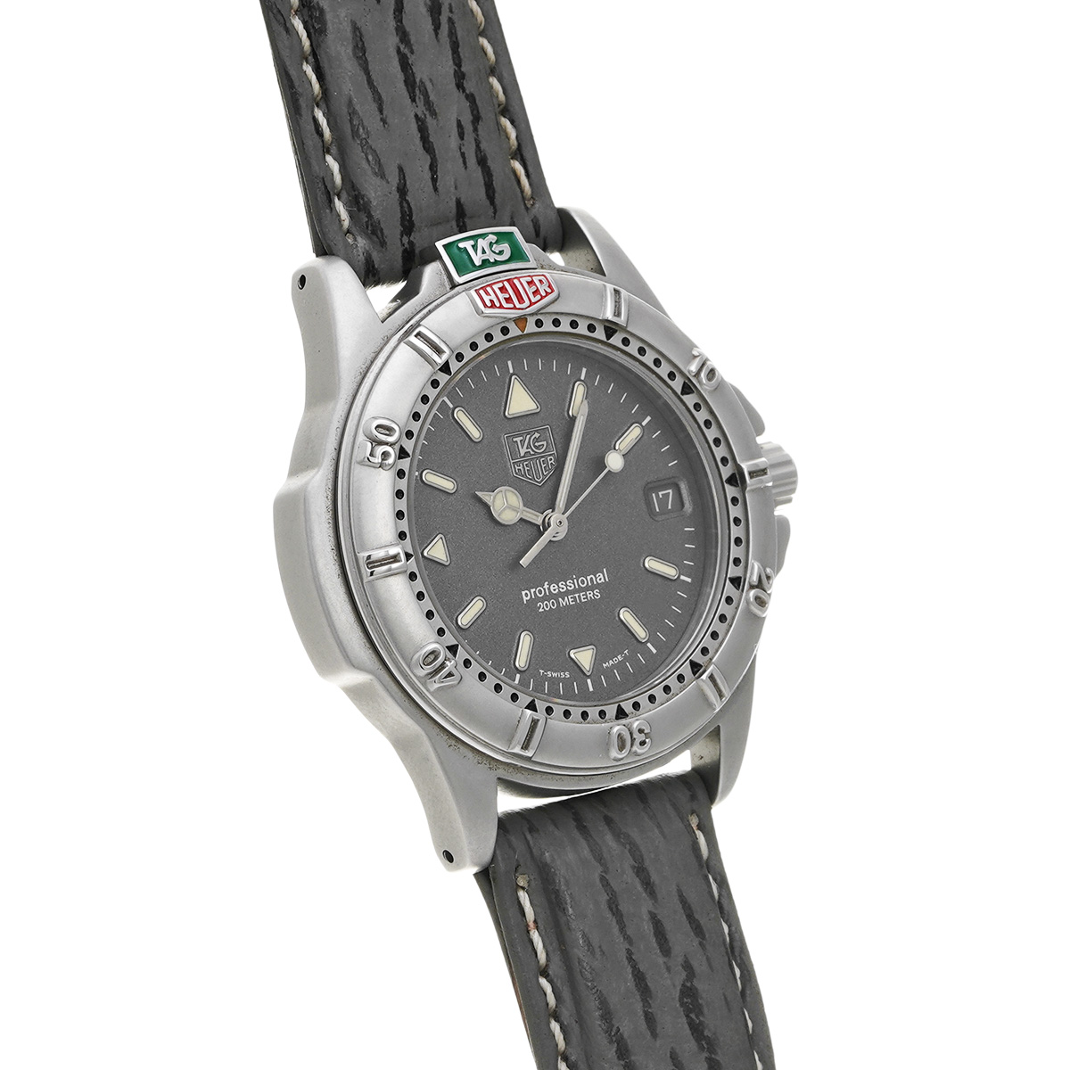 タグ ホイヤー プロフェッショナル WF1211-KO グレー メンズ 時計