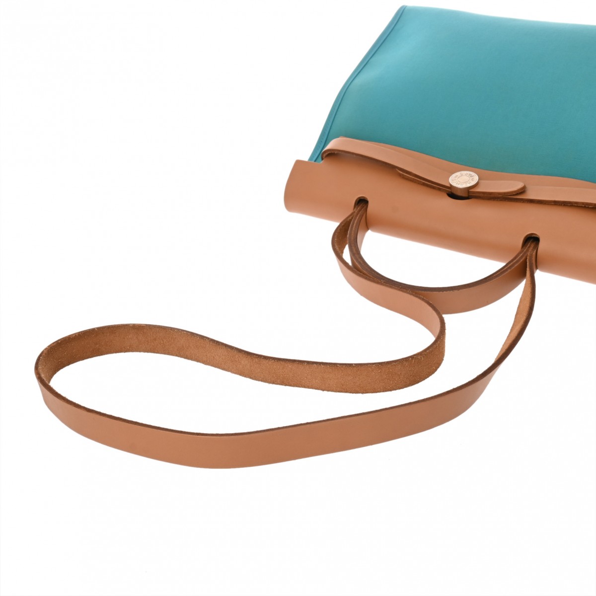 エルメス エールバッグ ジップ PM 2WAYショルダー ターコイズ