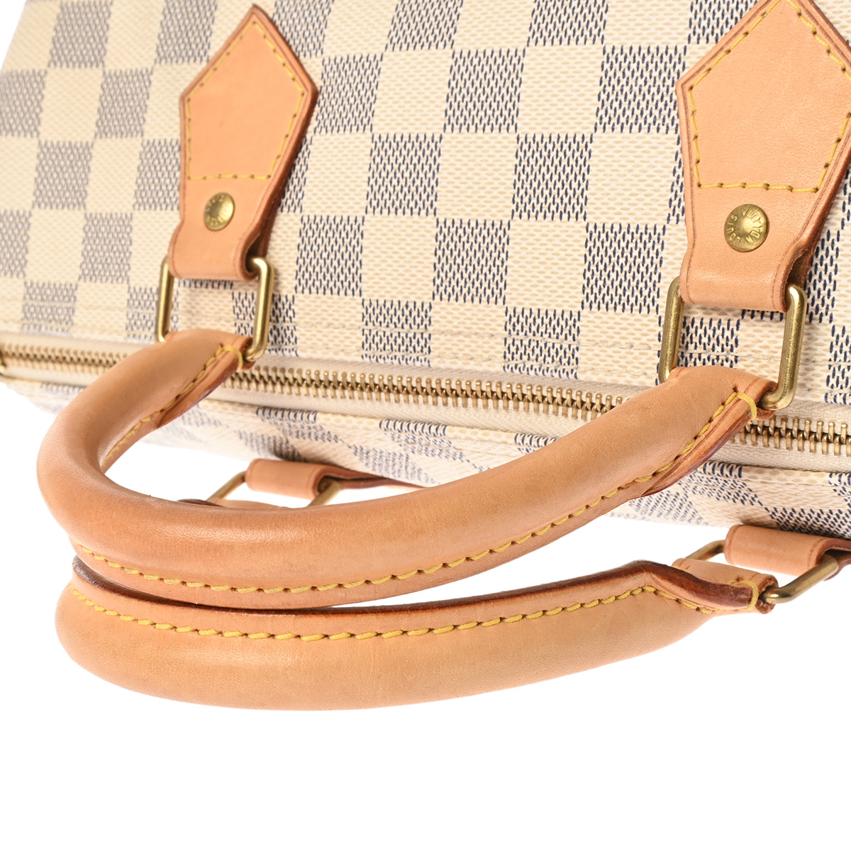 ルイ ヴィトン ダミエアズール スピーディ 30 ホワイト N41533 ダミエ