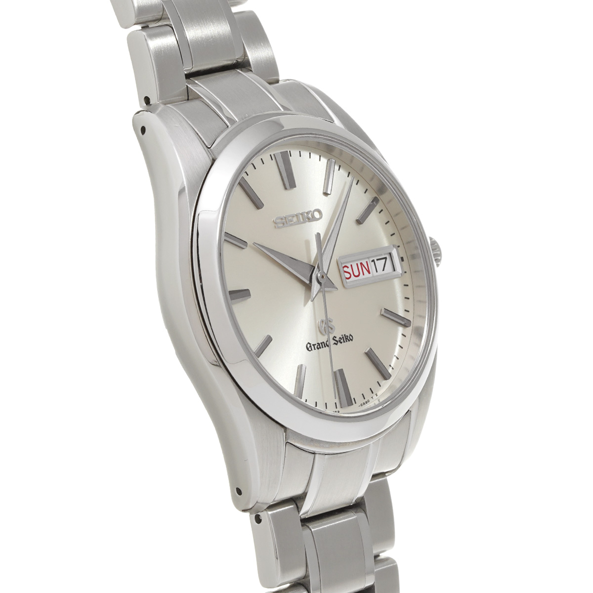 グランドセイコー クォーツ SBGT035 シルバー メンズ 時計 【中古