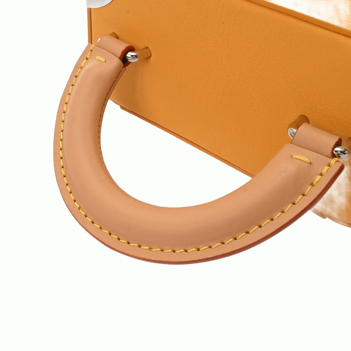 ルイ ヴィトン ヴェルティカル ボックス トランク 2WAY サフラン