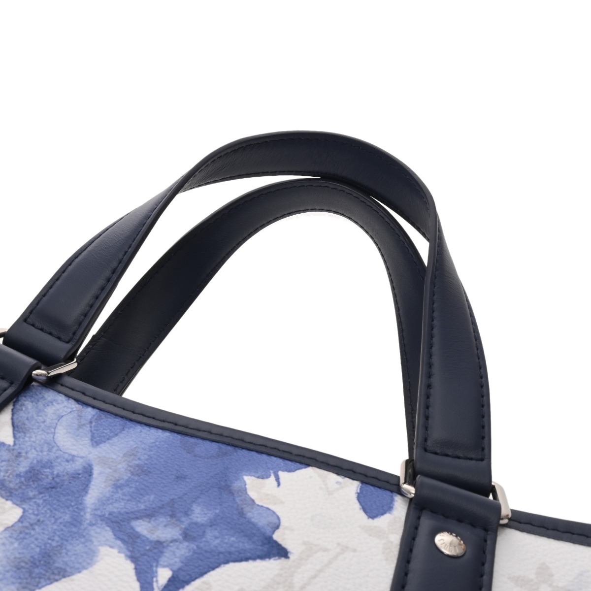 ルイヴィトン モノグラム ウィークエンド トート GM 2WAY ブルー