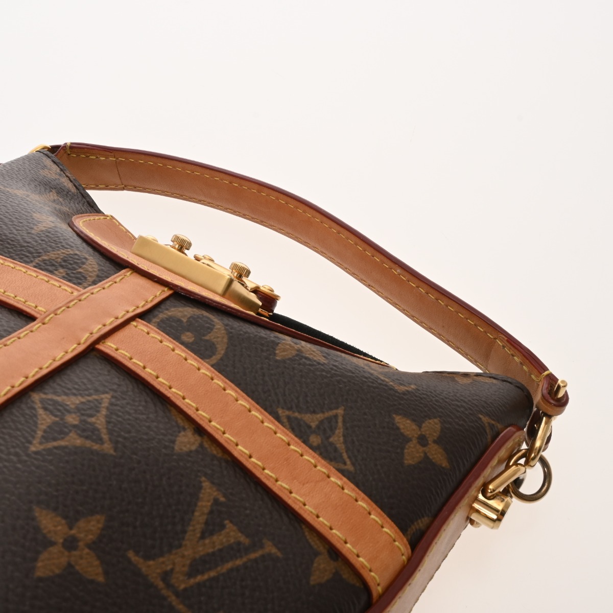 ルイ・ヴィトン ダッフルバッグ ブラウン ルイヴィトン モノグラム ダッフルバッグ ブラウン M43587