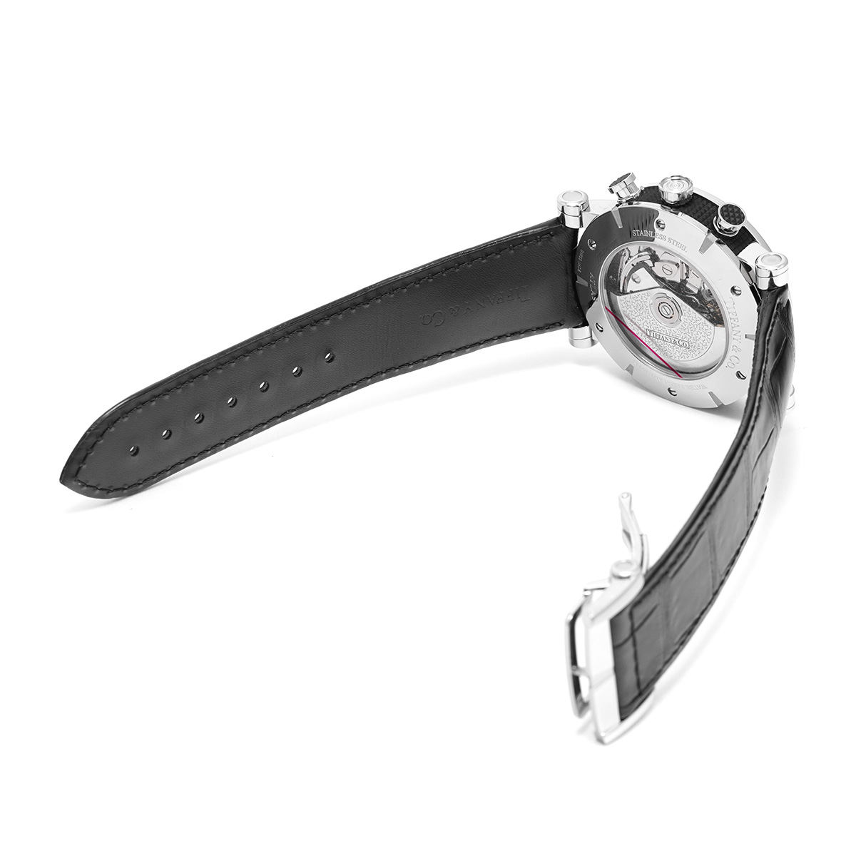 ティファニー TIFFANY & Co. Z1000.70.12A10A00A ブラック /グレー メンズ 腕時計