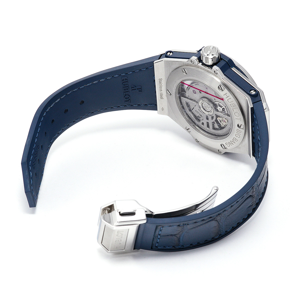 ウブロ HUBLOT 465.SX.7170.LR.1204 ブルー レディース 腕時計
