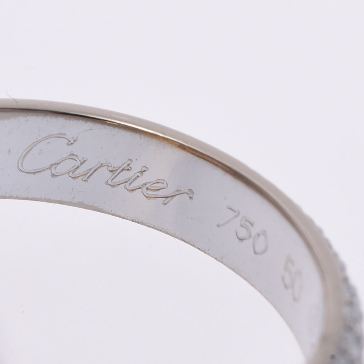 【美品】Cartier 1Pダイヤ k18 イエローゴールド