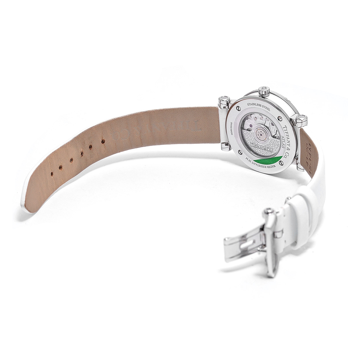 ティファニー / TIFFANY & Co. アトラス オートマティック Z1300.68.16A20A41A ホワイト レディース 時計  【中古】【wristwatch】