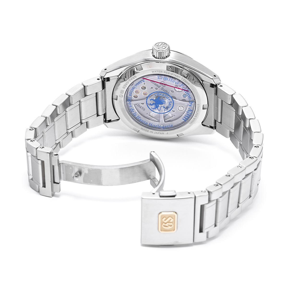 グランドセイコー / Grand Seiko エボリューション9コレクション スプリングドライブ AJHH SLGA017 雪白ブルー メンズ 時計  【中古】【wristwatch】